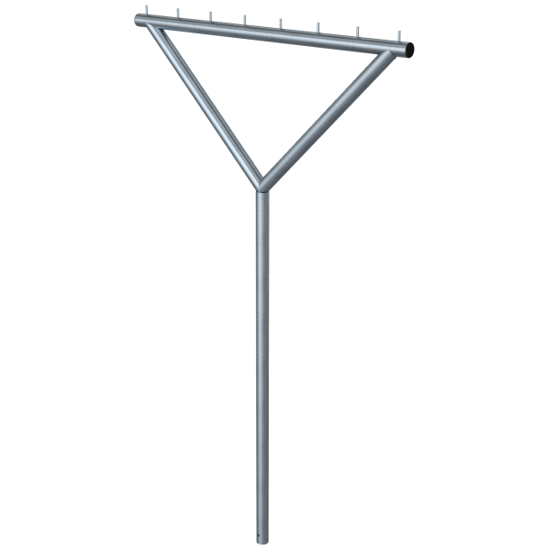 Laundry drying stand | Y-shape, made of steel tube |  60 mm
